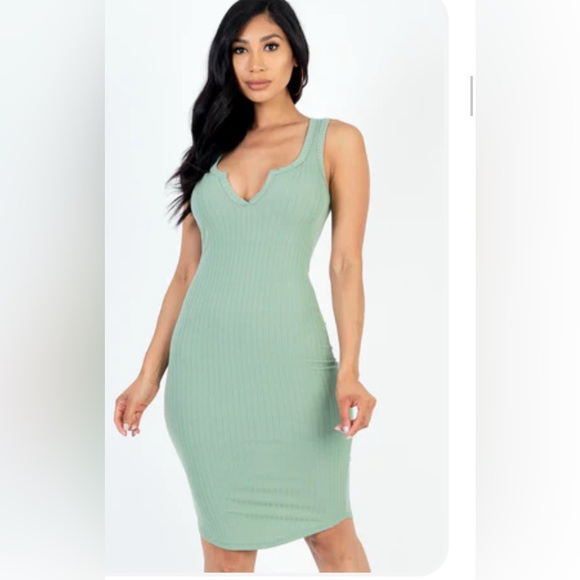 Absolutely Dresses & Skirts - Absolutely Sage Green Midi Dress